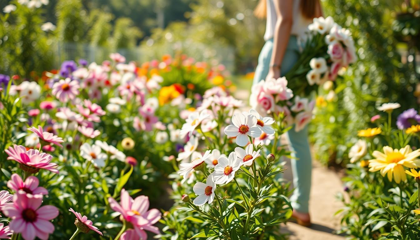 Seasonal flower arrangements